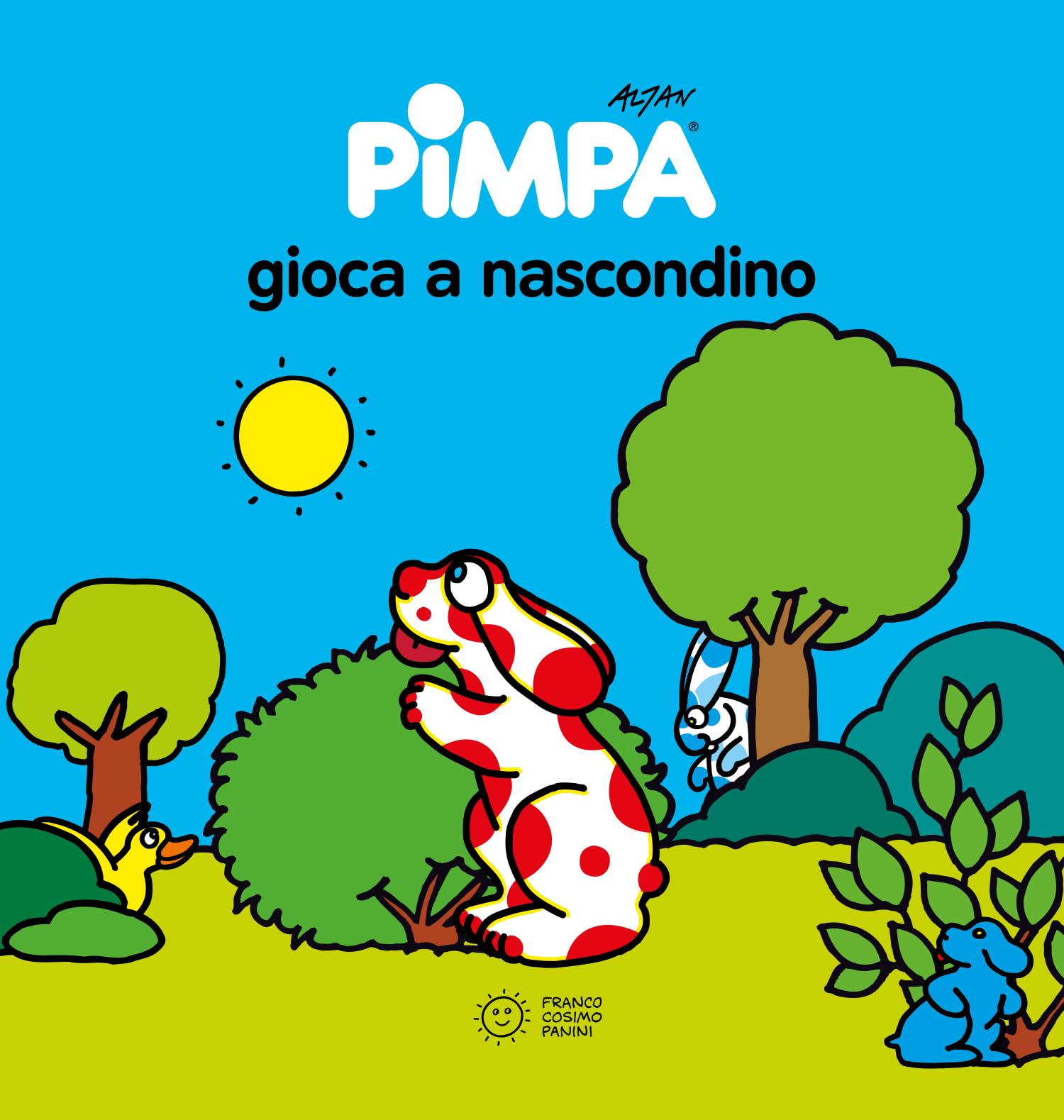 Pimpa gioca a nascondino. Ediz. a colori book