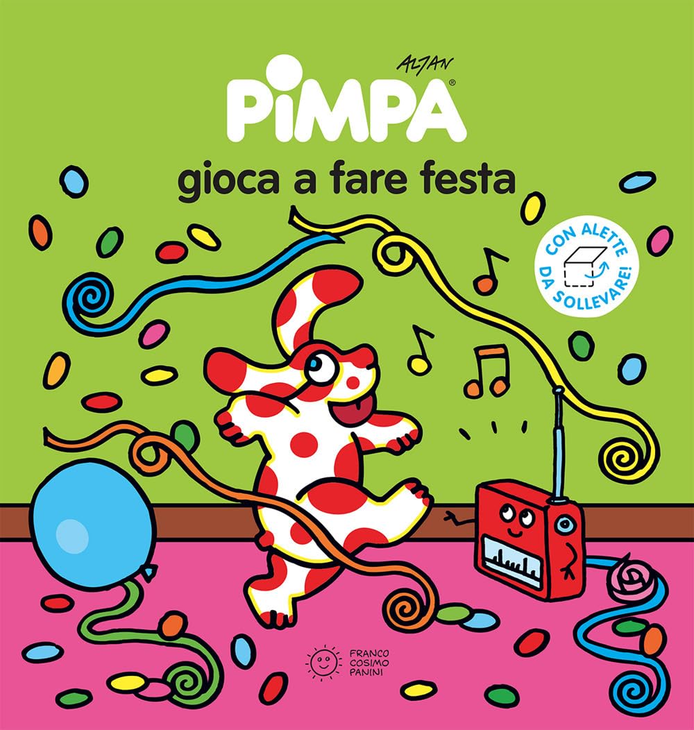 Pimpa gioca a fare festa. Ediz. illustrata book