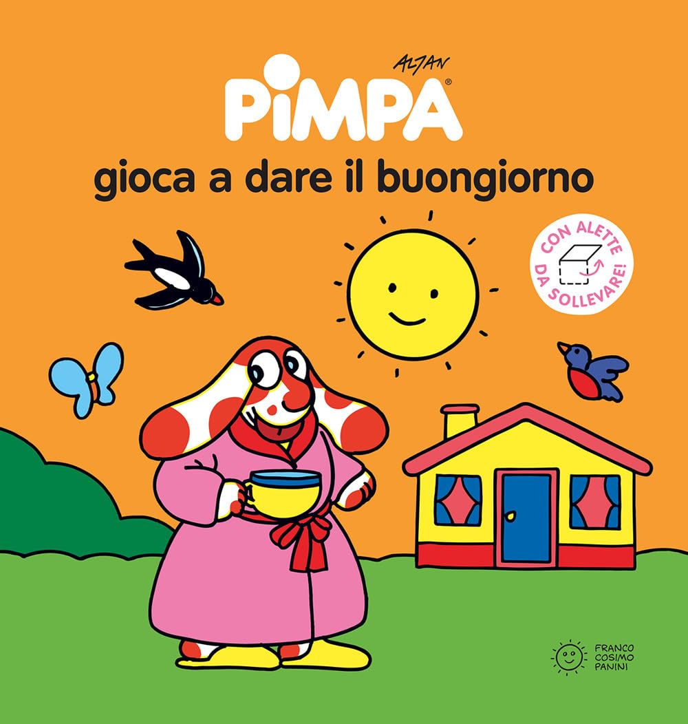 Pimpa gioca a dare al buongiorno. Ediz. illustrata book