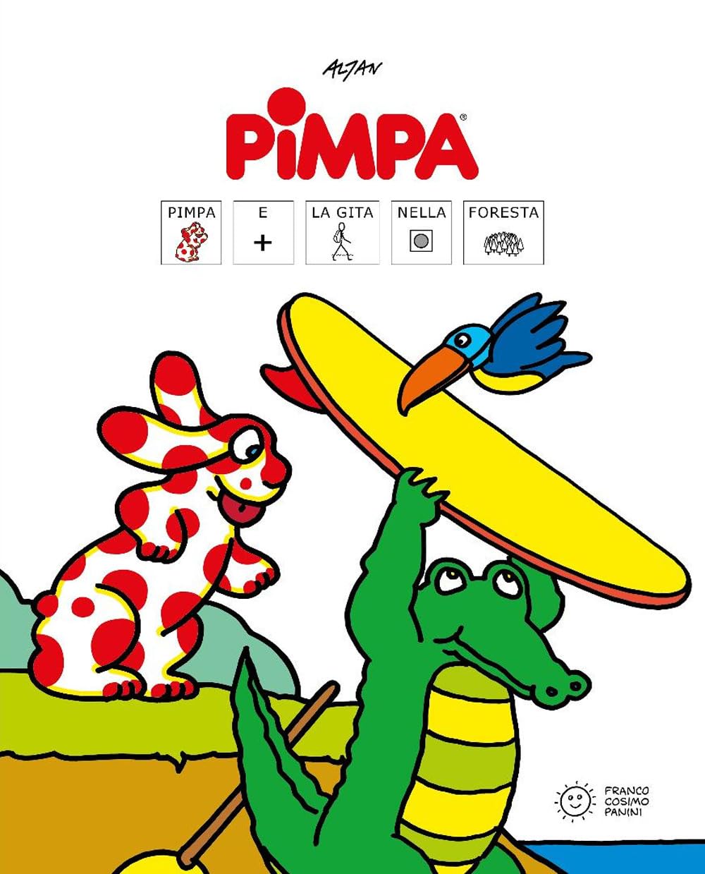 Pimpa e la gita nella foresta. Libri con i simboli CAA book