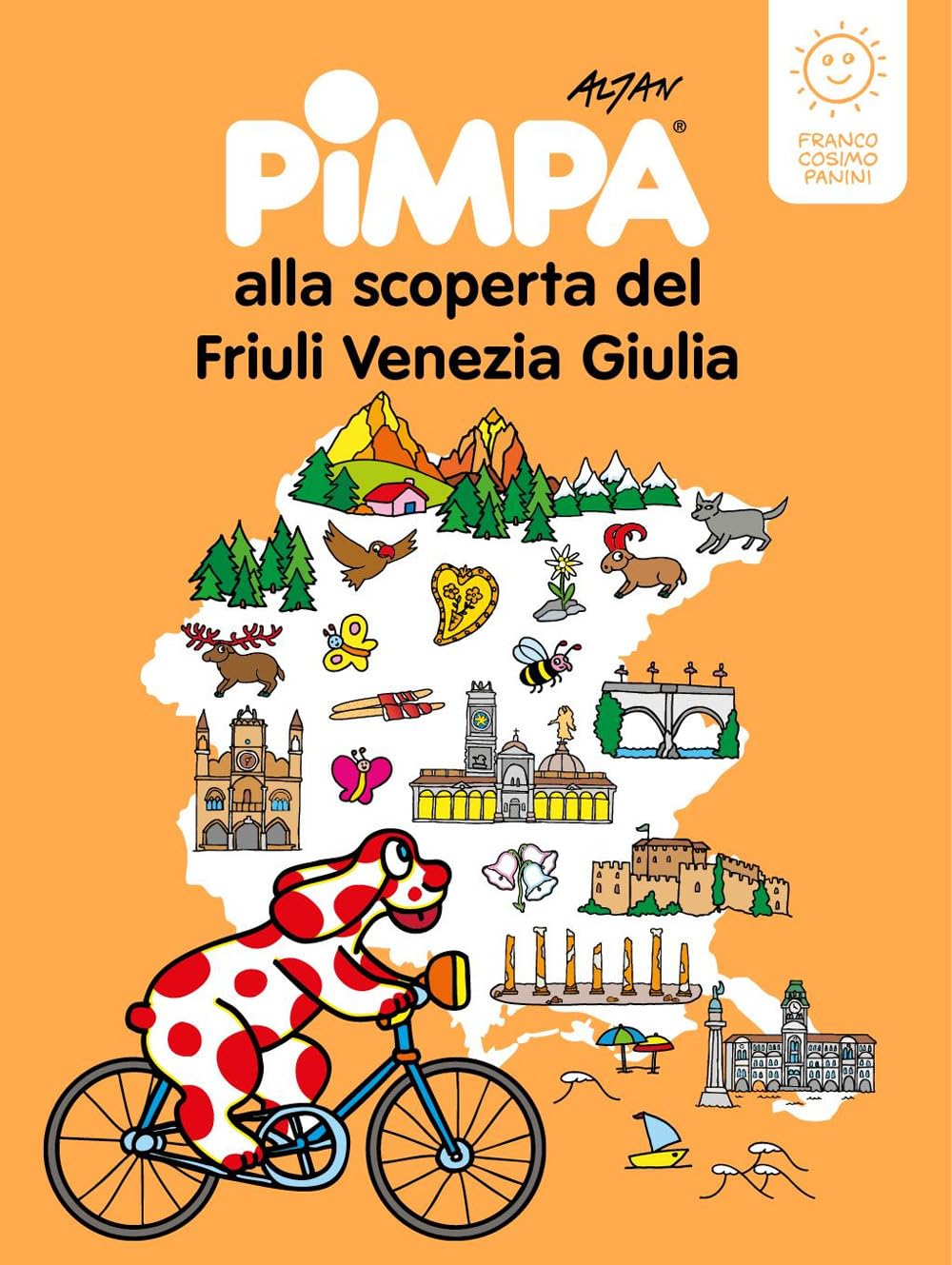 Pimpa alla scoperta del Friuli Venezia Giulia. Ediz. a colori book