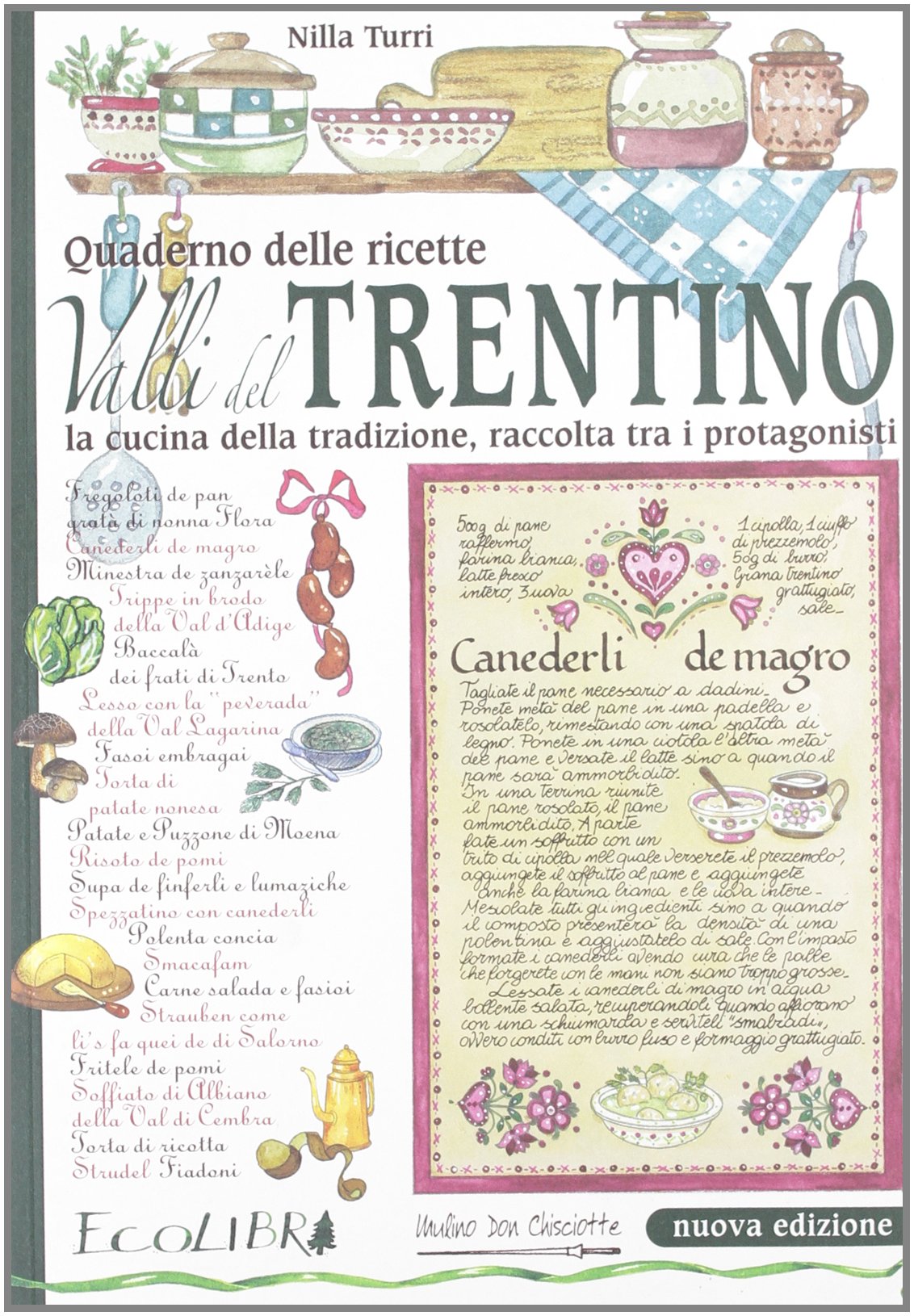 Quaderno delle ricette Valli del Trentino Leisure, Home & Garden