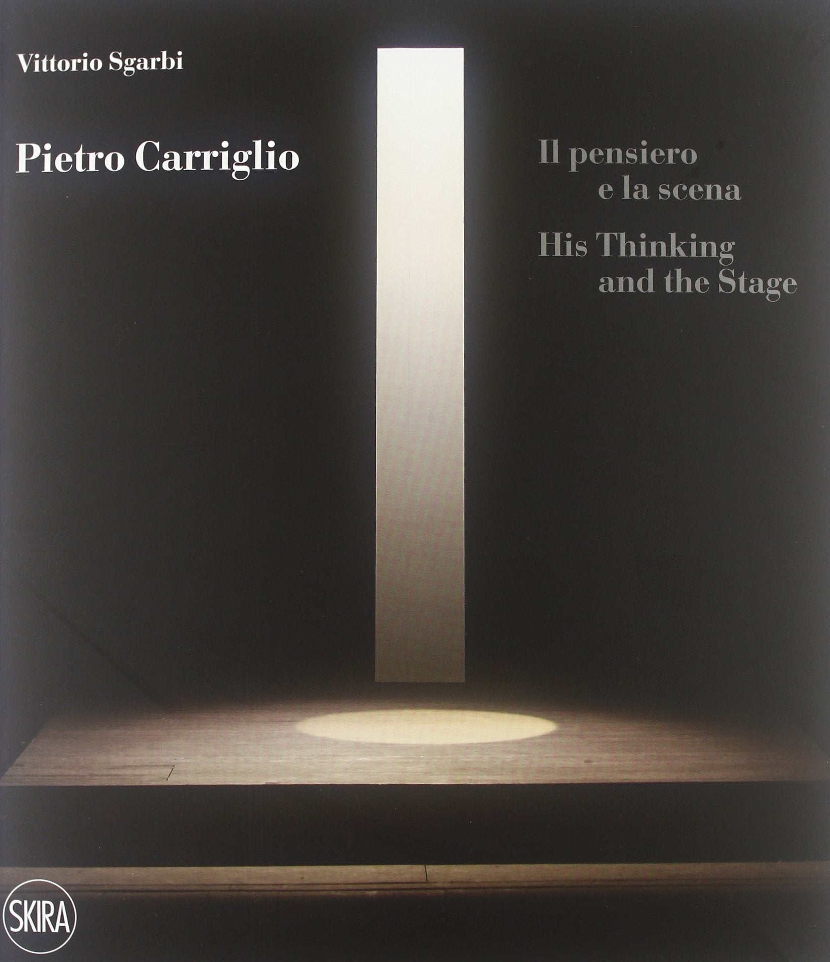 Pietro Carriglio. Il pensiero e la scena. Ediz. italiana e inglese book