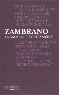 Frammenti sull'amore (Minima / Volti) Philosophy