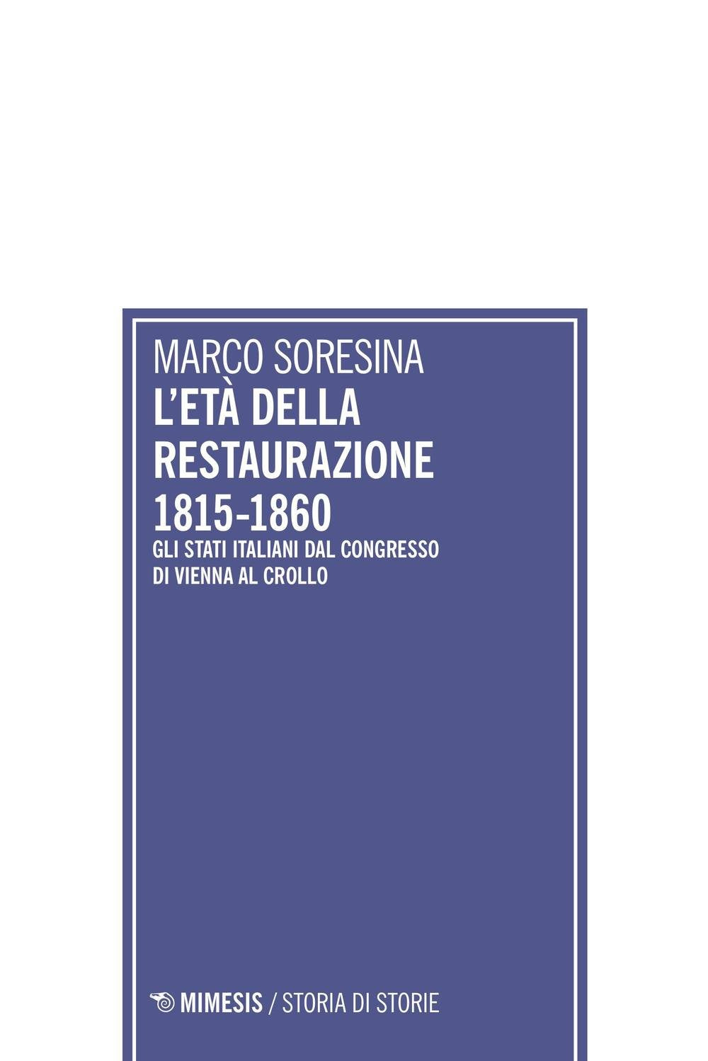 L’età della Restaurazione 1815-1860 book