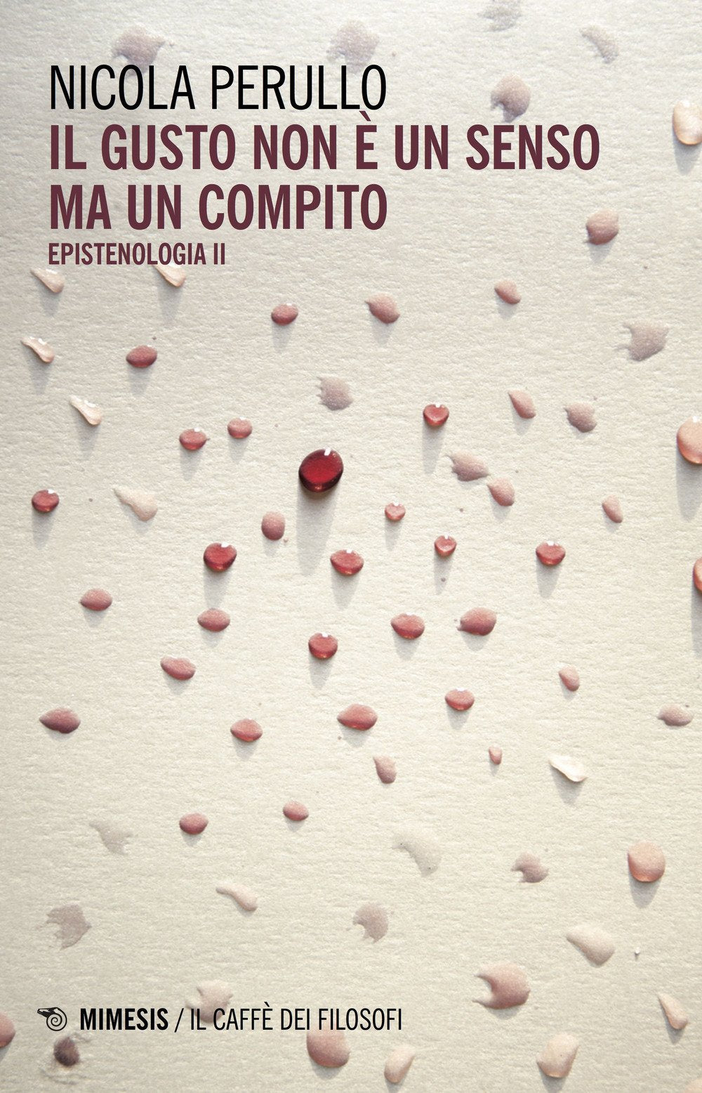 Il gusto non è un senso ma un compito. Epistenologia (Il caffè dei filosofi) Philosophy