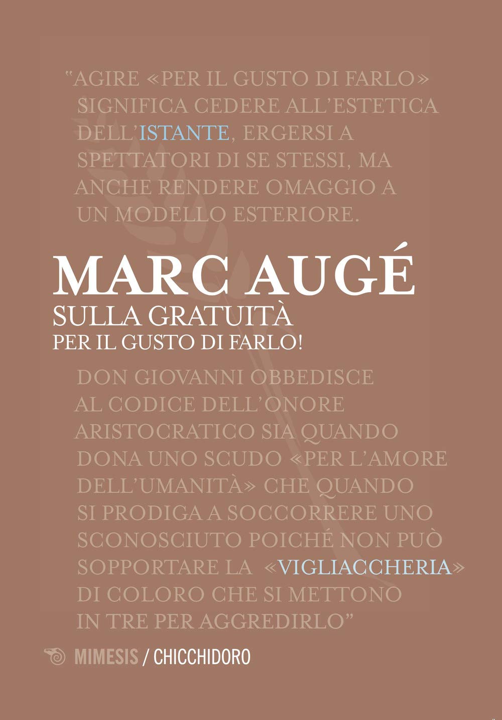 Sulla gratuità. Per il gusto di farlo! book