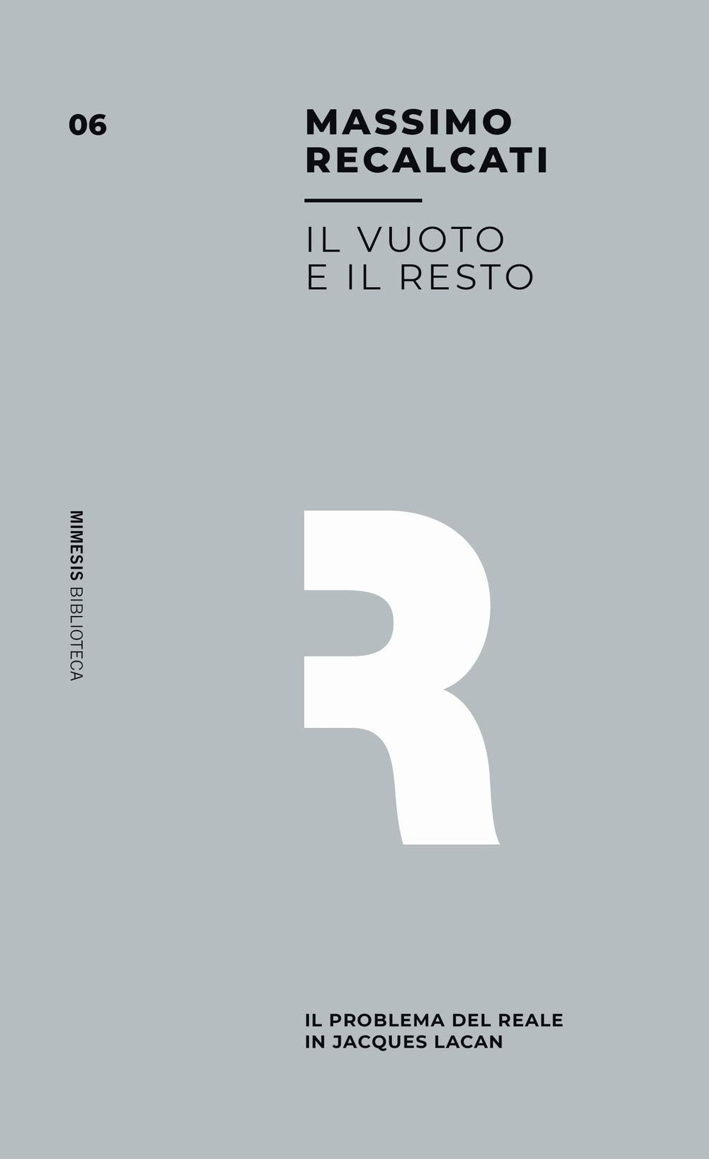 Il vuoto e il resto. Il problema del reale in Jacques Lacan book