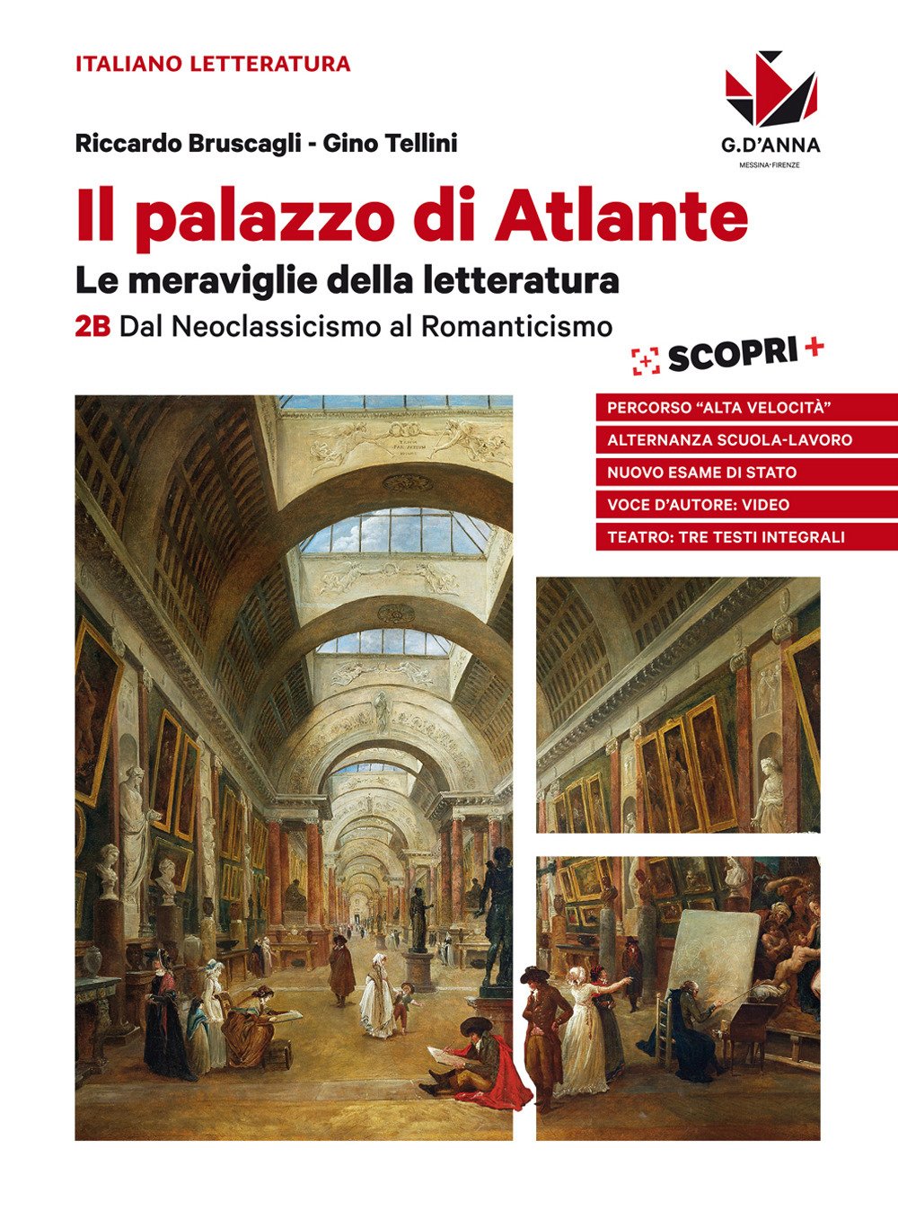 Il palazzo di Atlante. Per le Scuole superiori. Con ebook. Con espansione online. Dal neoclassicismo al romanticismo (Vol. 2B) Professional & Reference Books