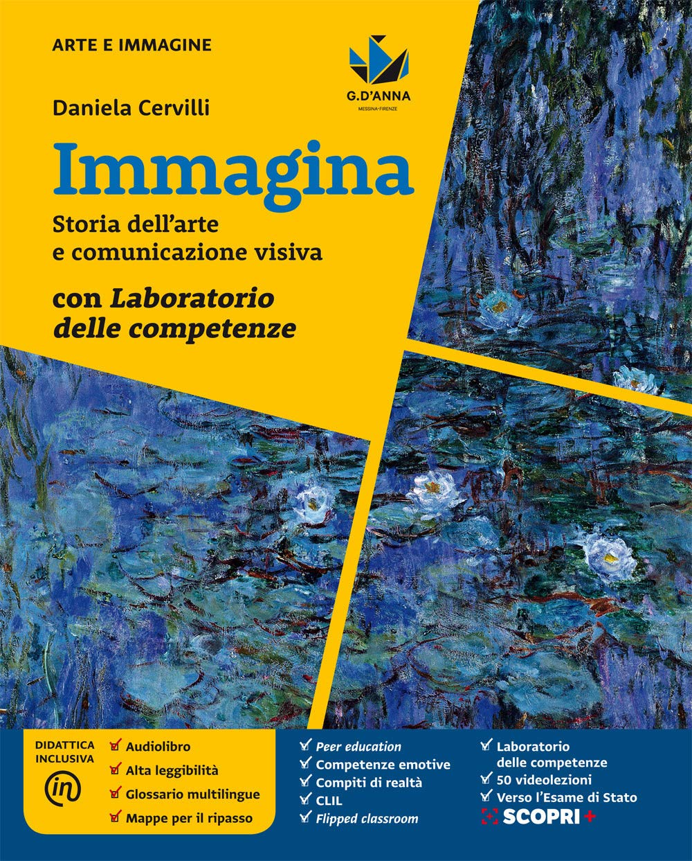 Immagina. Storia dell'arte e comunicazione visiva. Con Laboratorio delle competenze. Per la Scuola media. Con e-book. Con espansione online Professional & Reference Books