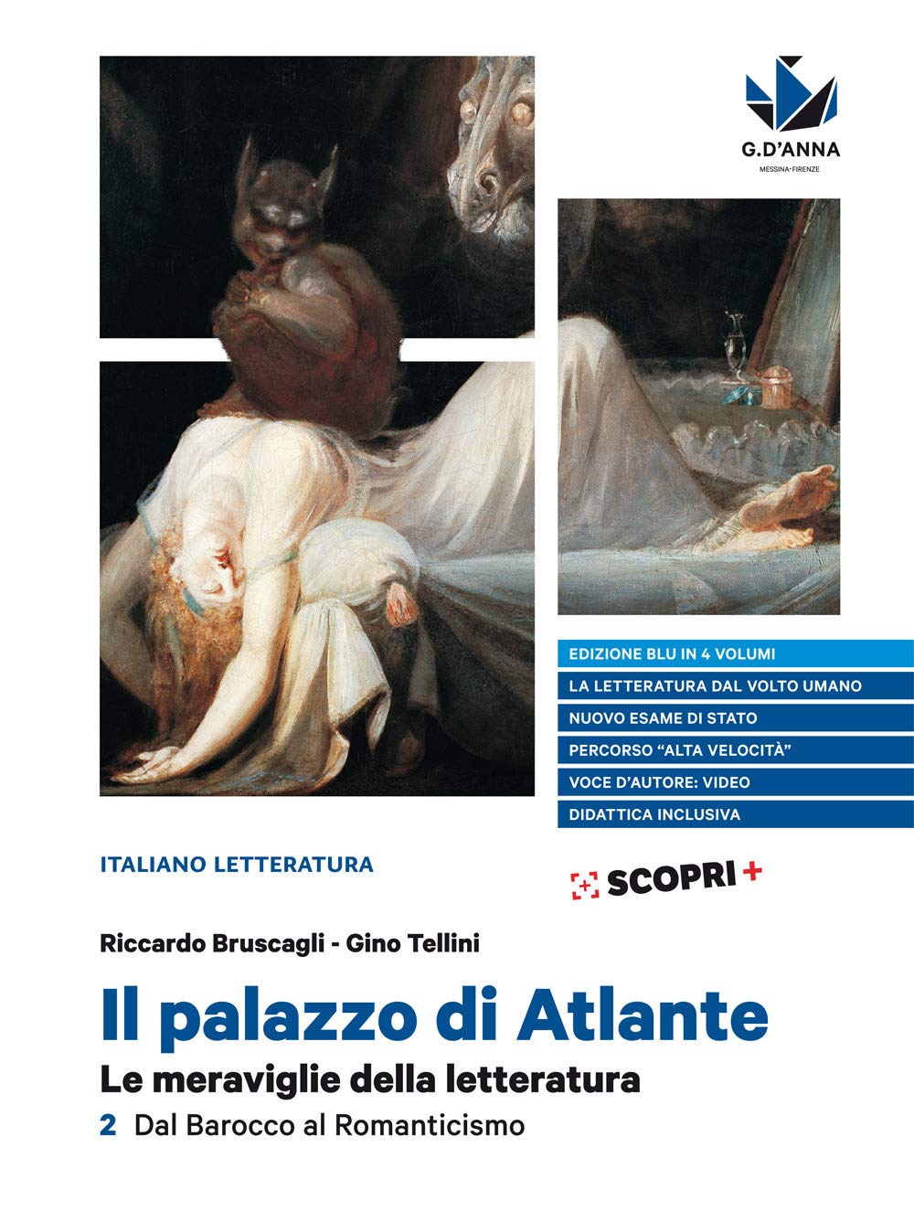 Il palazzo di Atlante. Le meraviglie della letteratura. Ediz. blu. Per il triennio delle Scuole superiori. Dal Barocco al Romanticismo (Vol. 2) Professional & Reference Books