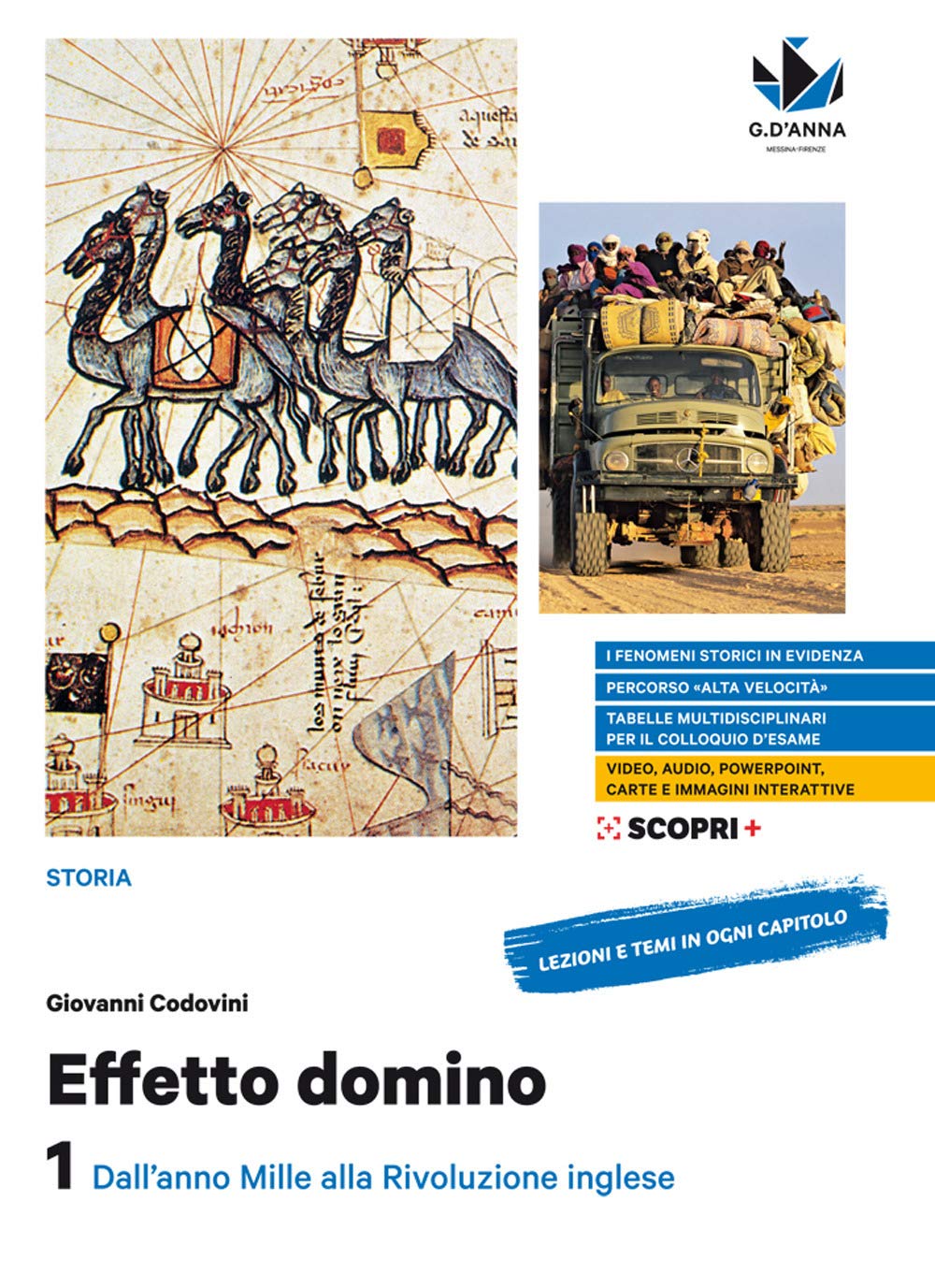 Effetto domino. Con Educazione civica e Atlante dei fenomeni storici. Per il triennio delle Scuole superiori. Con e-book. Con espansione online. Dall'anno Mille alla Rivoluzione inglese (Vol. 1) Professional & Reference Books