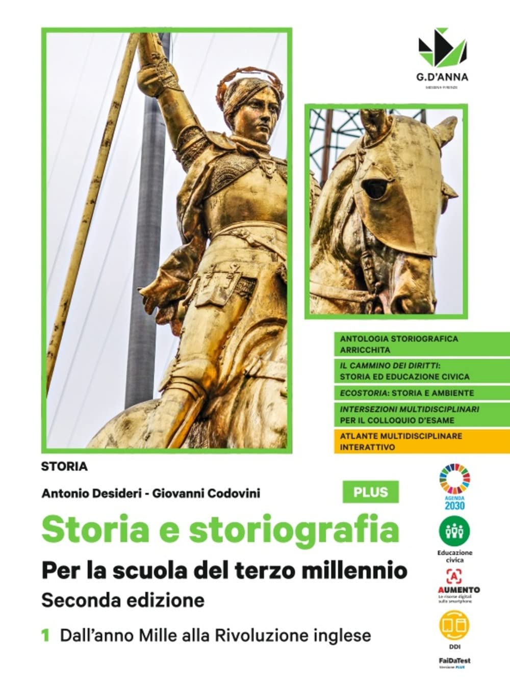 Storia e storiografia. Per la scuola del terzo millennio. Ediz. plus. Per le Scuole superiori. Con e-book. Con espansione online. Dall'anno Mille alla Rivoluzione inglese (Vol. 1) Professional & Reference Books