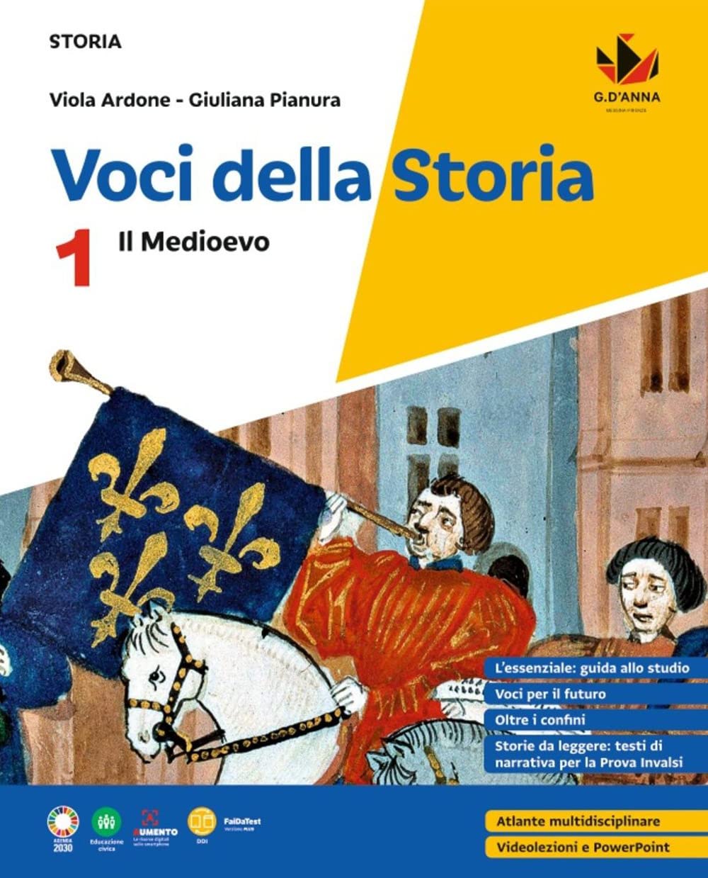 Voci della storia. Con La storia a colpo d'occhio. Per la Scuola media. Con e-book. Con espansione online. Il Medioevo (Vol. 1) book