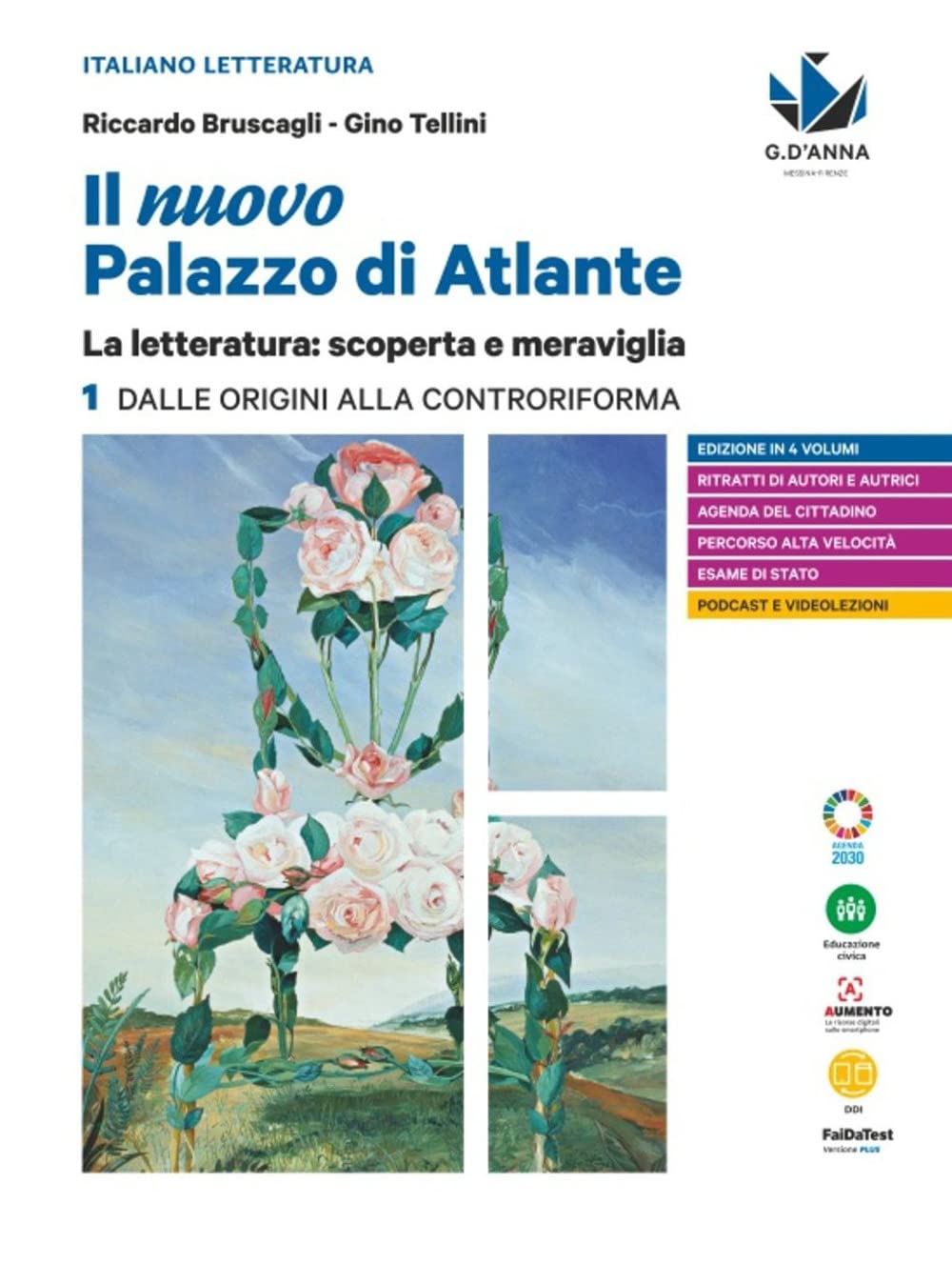 Il nuovo palazzo di Atlante. La letteratura: scoperta e meraviglia. Con Antologia della Commedia. Per le Scuole superiori. Dalle origini alla Controriforma (Vol. 1) Study Guides