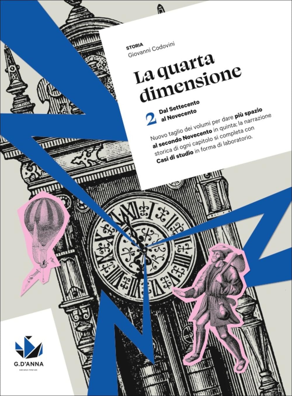 La quarta dimensione. Per il triennio delle Scuole superiori. Con myLIM. Dal Settecento al Novecento (Vol. 2) book