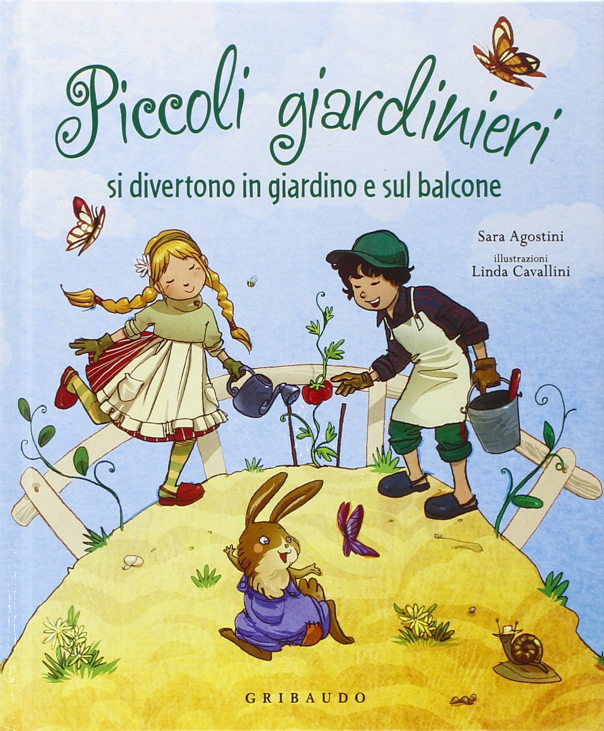 Piccoli giardinieri si divertono in giardino e sul balcone book