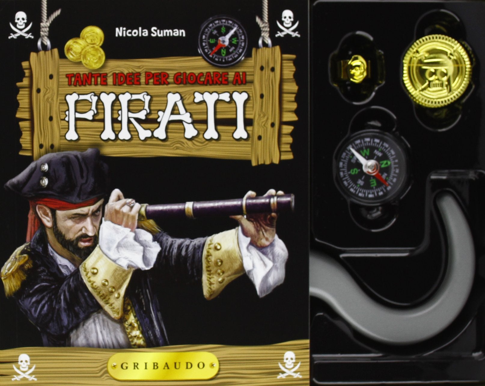 Tante idee per giocare ai pirati. Ediz. illustrata. Con gadget book