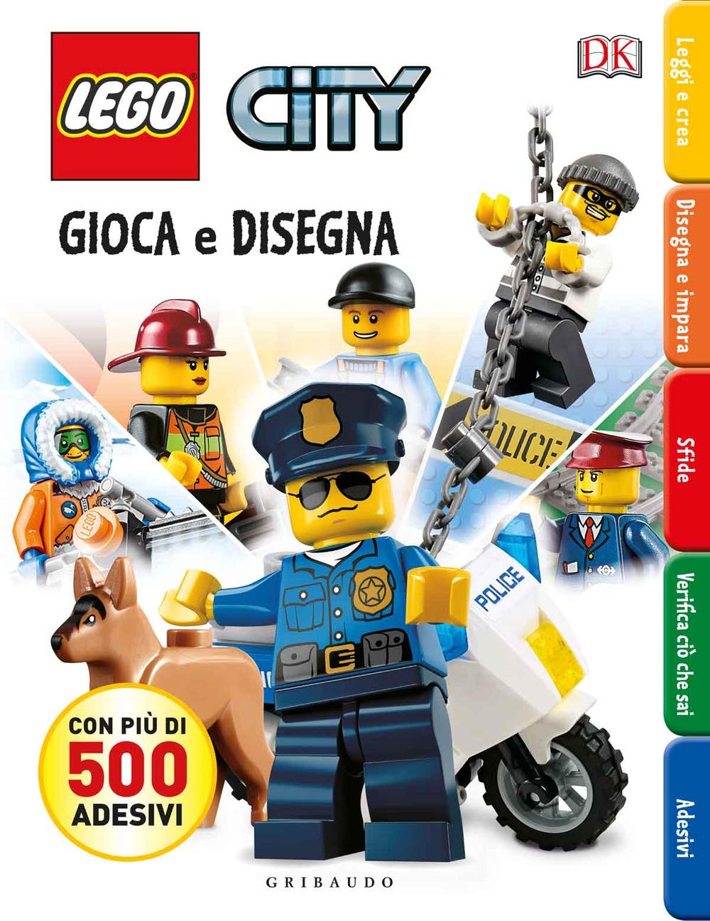 Gioca e disegna. Disegna e crea. Lego city. Con adesivi Contemporary literature