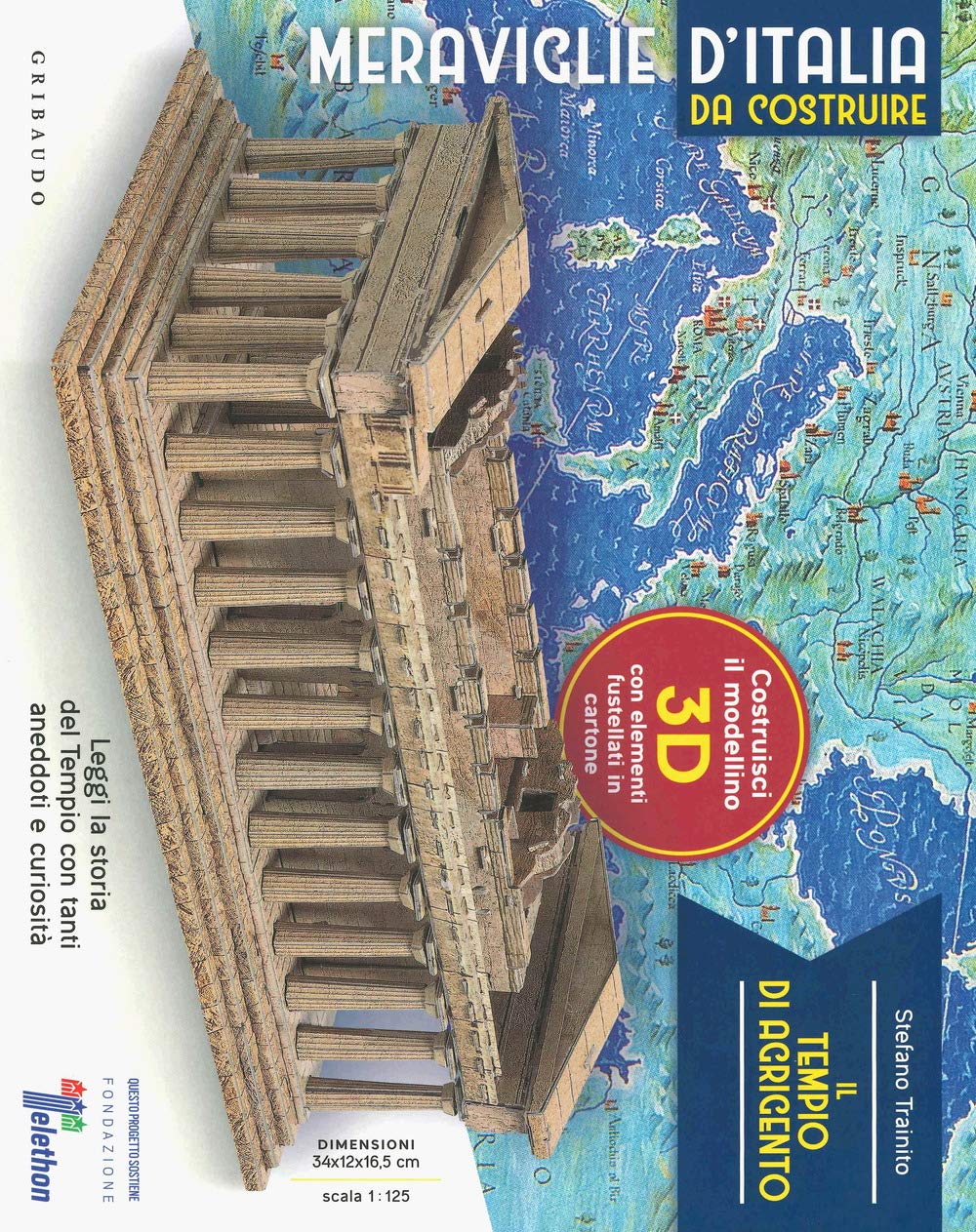 Il tempio di Agrigento. Meraviglie d'Italia da costruire. Ediz. a colori. Con gadget book