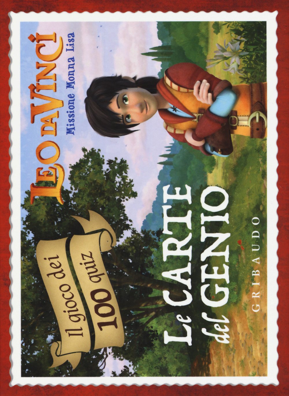 Le carte del genio. Leo da Vinci. Missione Monna Lisa. Il gioco dei 100 quiz. Ediz. a colori. Con 100 Carte Tiptoi & Games