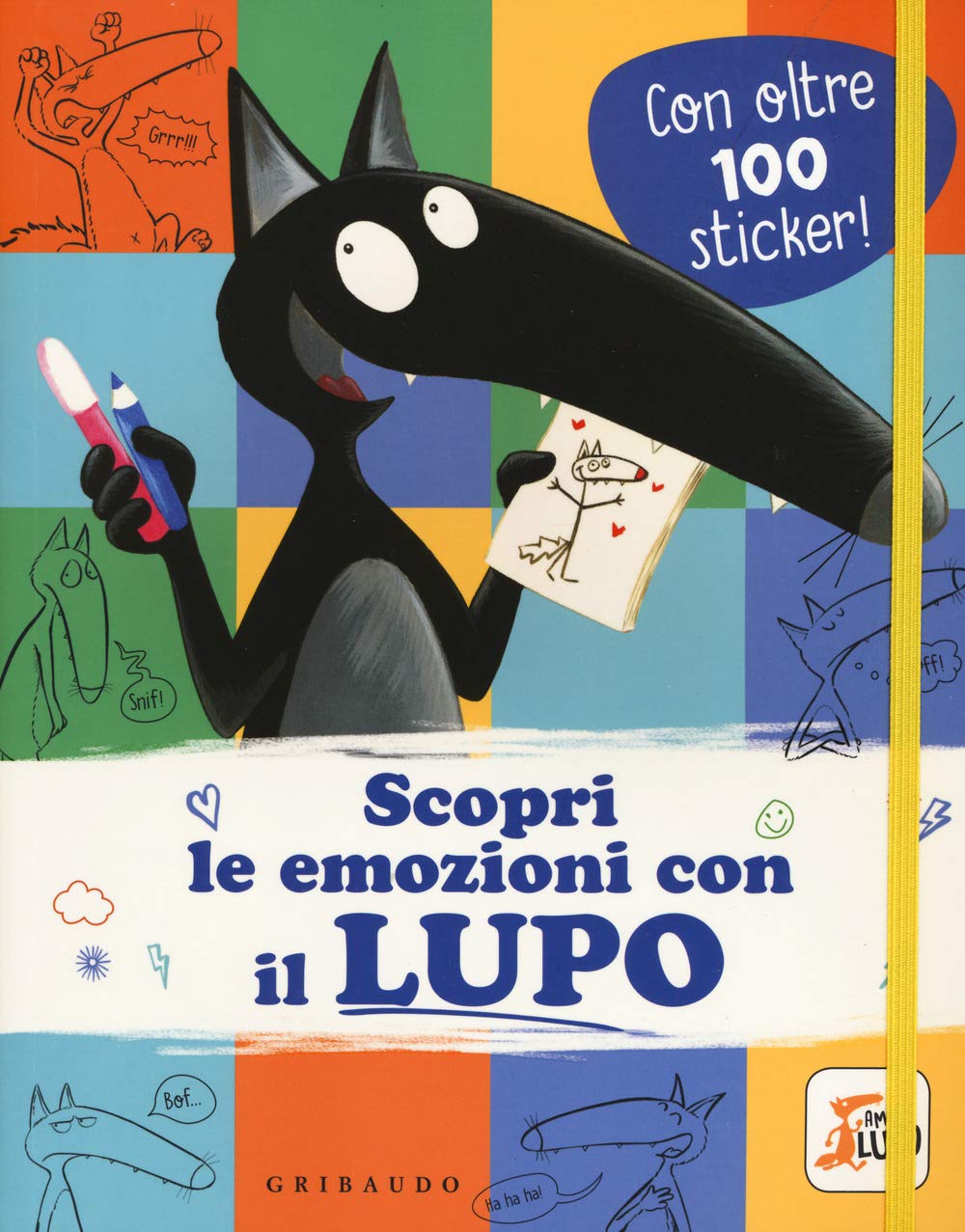 Scopri le emozioni con il lupo. Amico lupo. Con adesivi Babies & Toddlers
