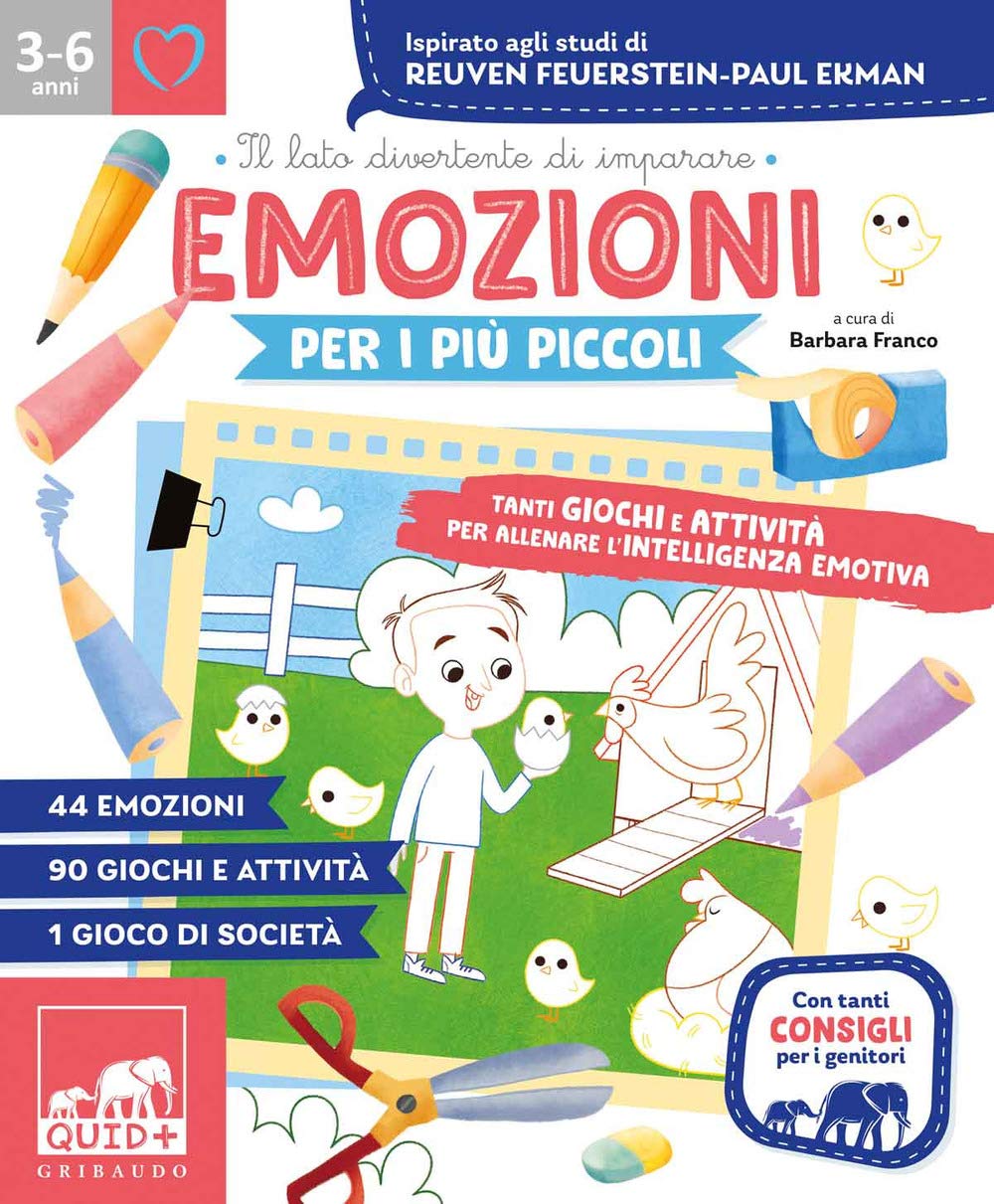 Emozioni per i più piccoli. Tanti giochi e attività per allenare l'intelligenza emotiva. Ispirato agli studi di Reuven Feuerstein-Paul Ekman Babies & Toddlers