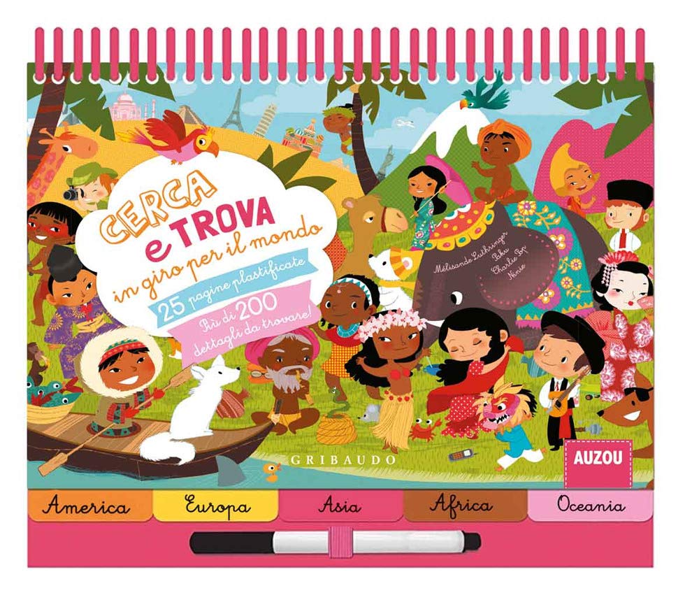 Cerca e trova in giro per il mondo. Ediz. a colori. Ediz. a spirale. Con gadget book