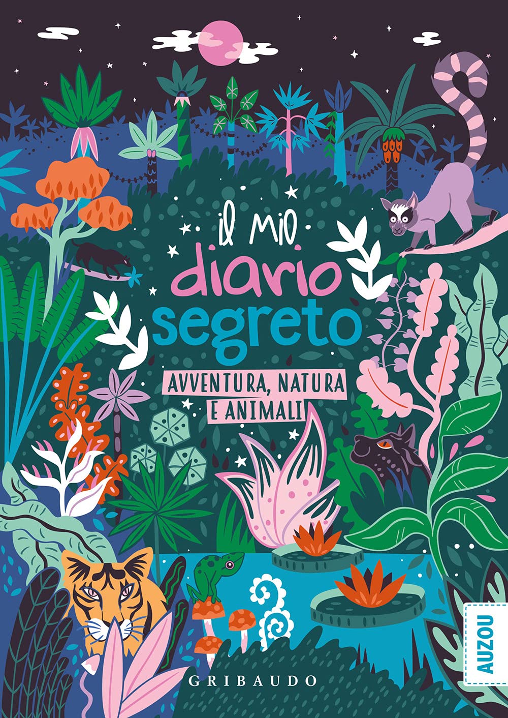 Il mio diario segreto. Avventura, natura e animali. Con adesivi book