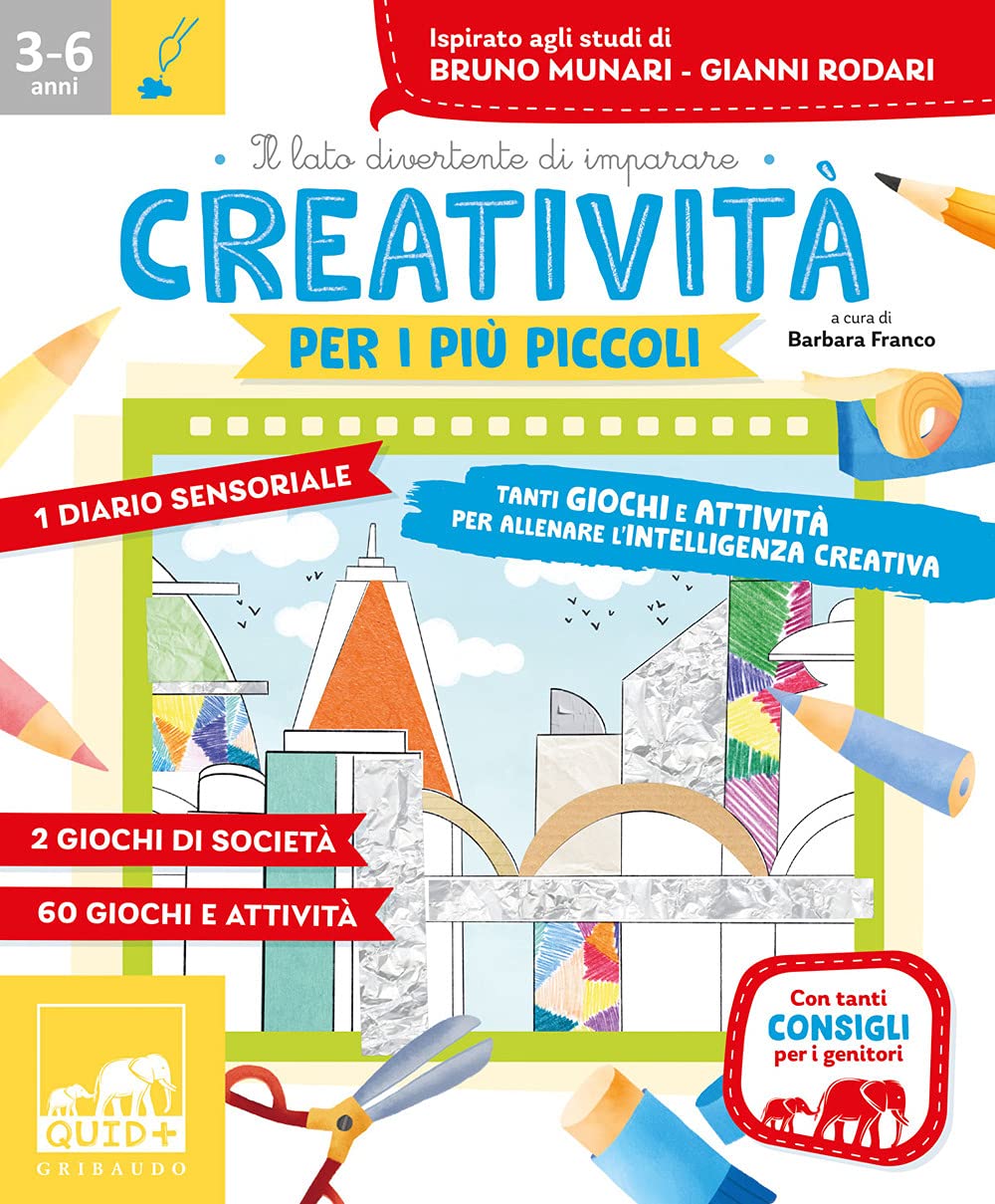 Creatività per i più piccoli. Tanti giochi e attività per allenare la creatività Non-fiction