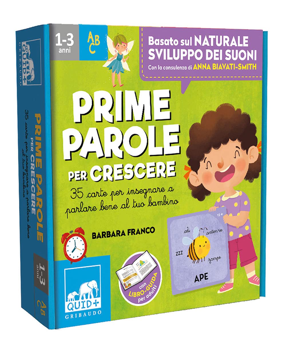 Prime parole per crescere. 35 carte per insegnare a parlare bene al tuo bambino. Con 35 Carte book