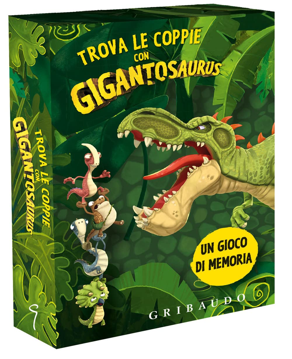 Trova le coppie con Gigantosaurus. Ediz. a colori. Con 45 carte book