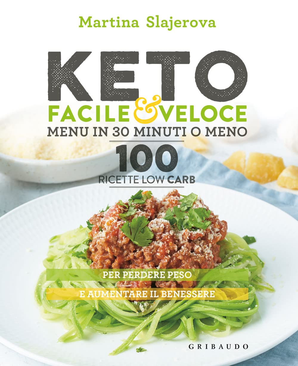 Keto facile & veloce. Menu in 30 minuti o meno. 100 ricette law carb Leisure, Home & Garden