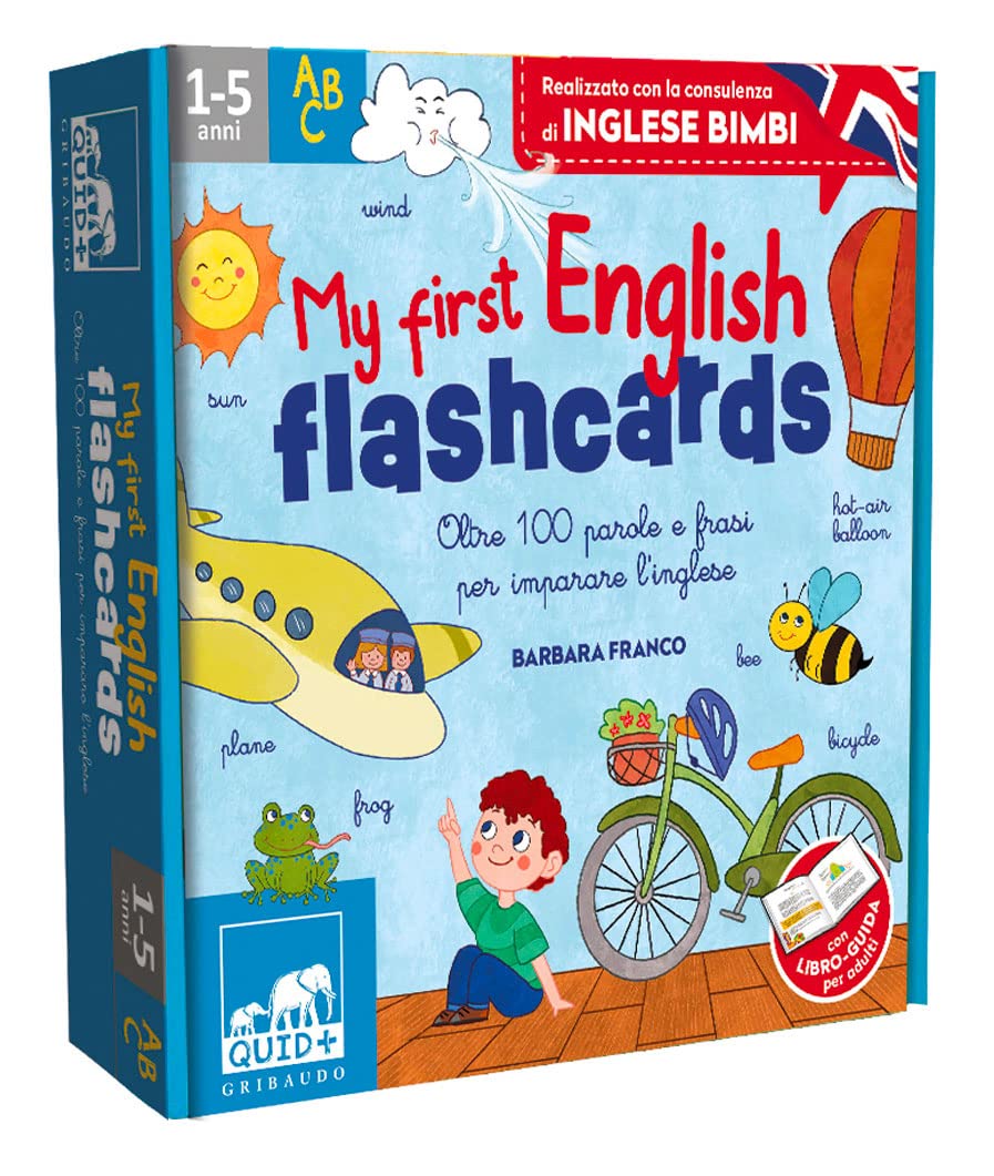 My first english flashcards. Oltre 100 parole e frasi per imparare l'inglese book