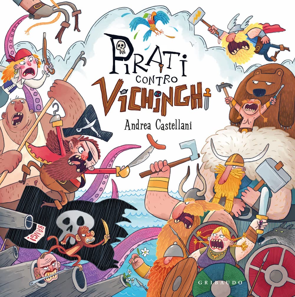 Pirati contro vichinghi. Ediz. a colori book
