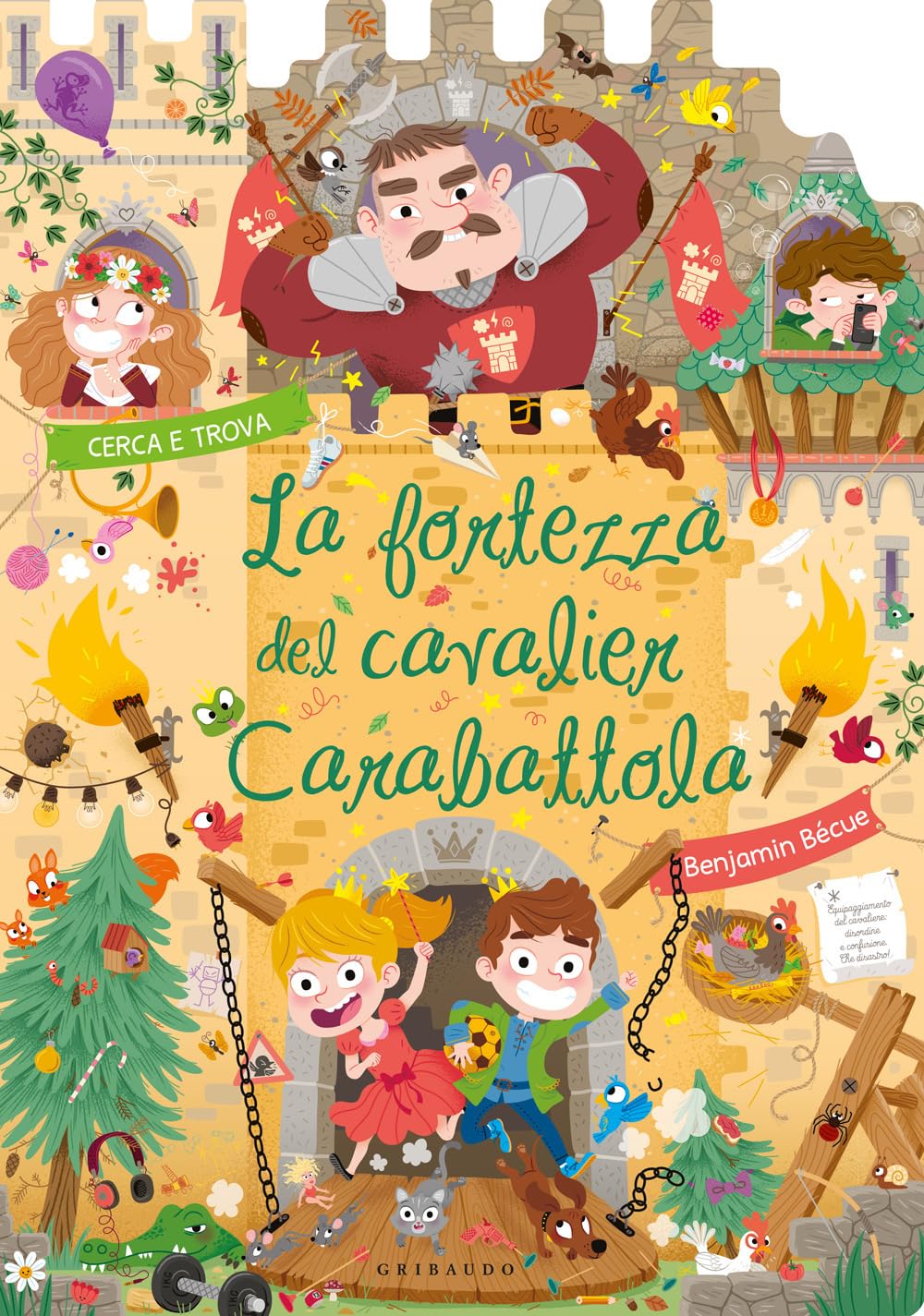 La fortezza del cavalier Carabattola. Ediz. a colori book