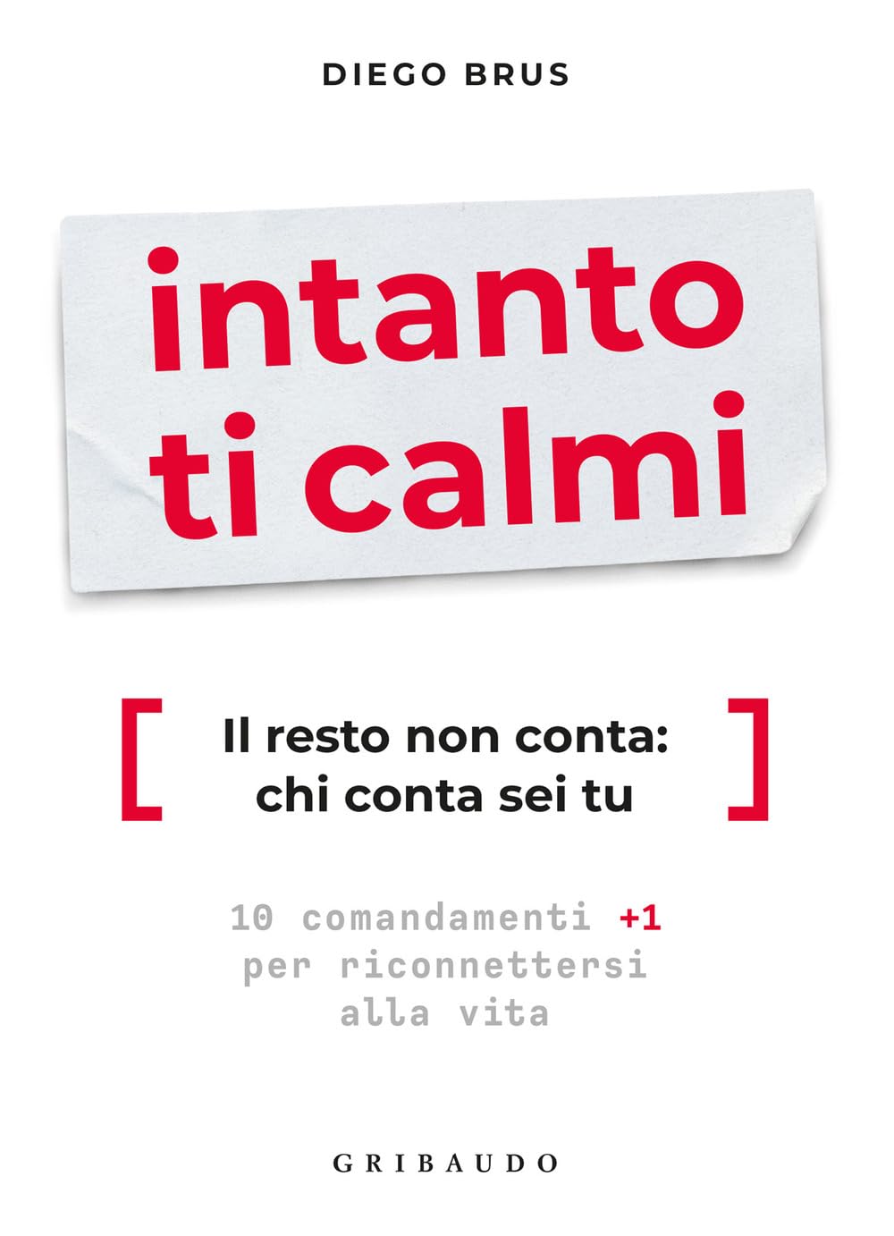 Intanto ti calmi. Il resto non conta: chi conta sei tu. 10 comandamenti +1 per riconnettersi alla vita (Straordinariamente) Books
