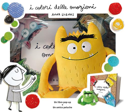I colori delle emozioni pop up. Ediz. a colori. Con minipeluche giallo book