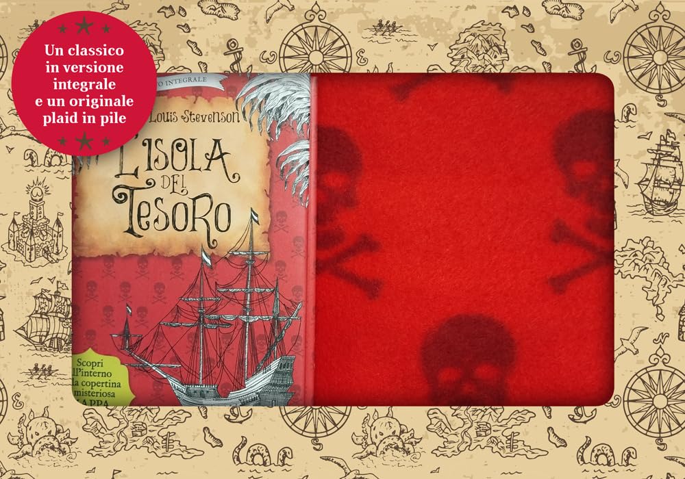 L'isola del tesoro. Ediz. integrale. Con plaid in pile book