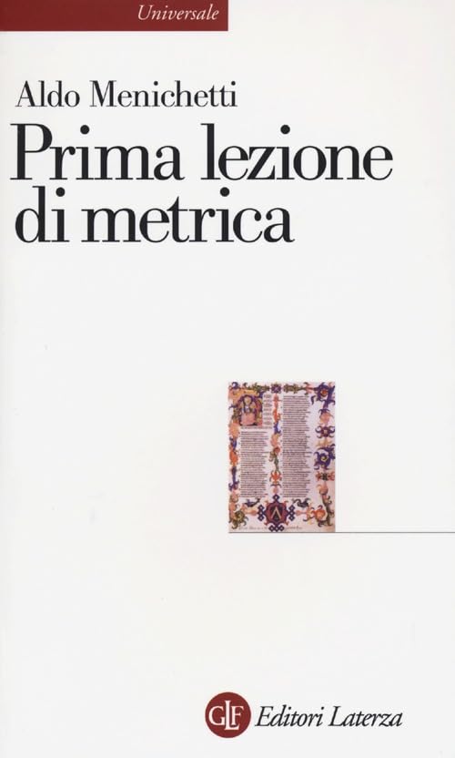 Prima lezione di metrica book