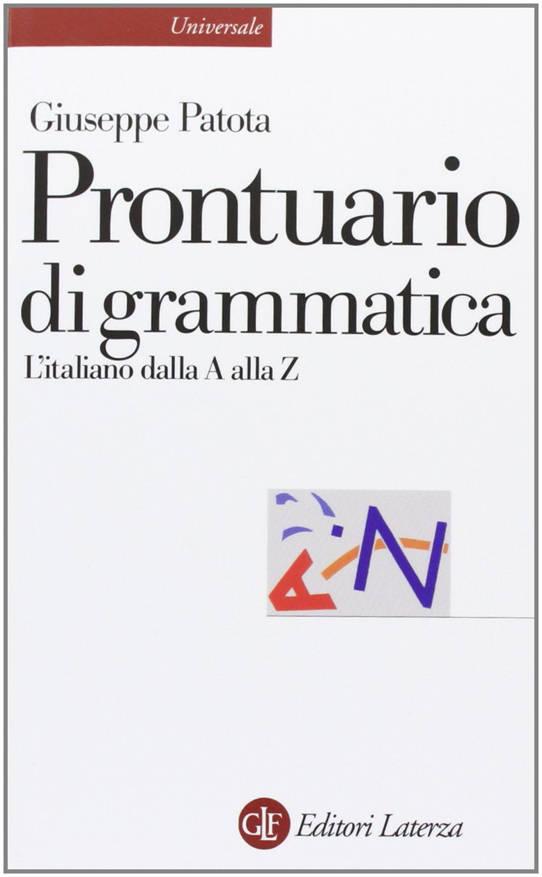 Prontuario di grammatica. L'italiano dalla A alla Z Foreign Languages ​​& Dictionaries