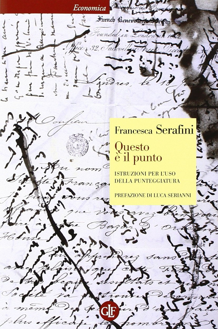 Questo è il punto. Istruzioni per l'uso della punteggiatura book