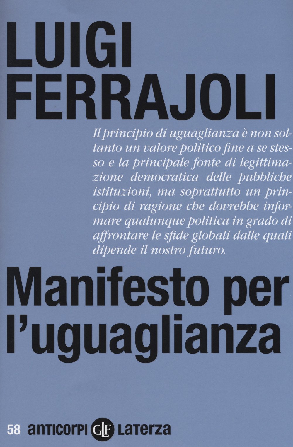 Manifesto per l'uguaglianza book