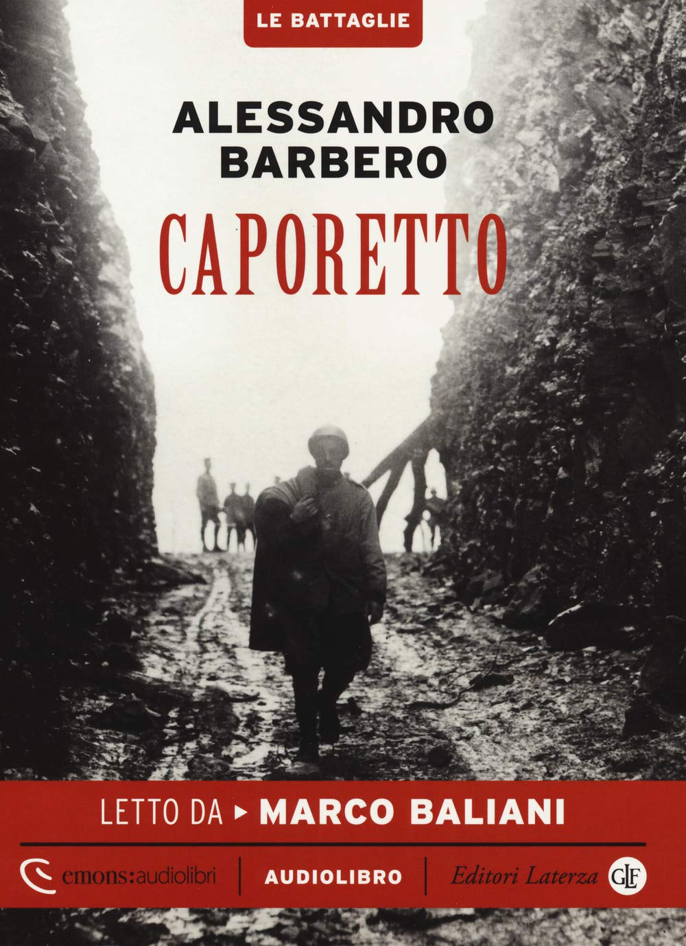 Caporetto letto da Marco Baliani. Audiolibro. CD Audio formato MP3 Politics & History