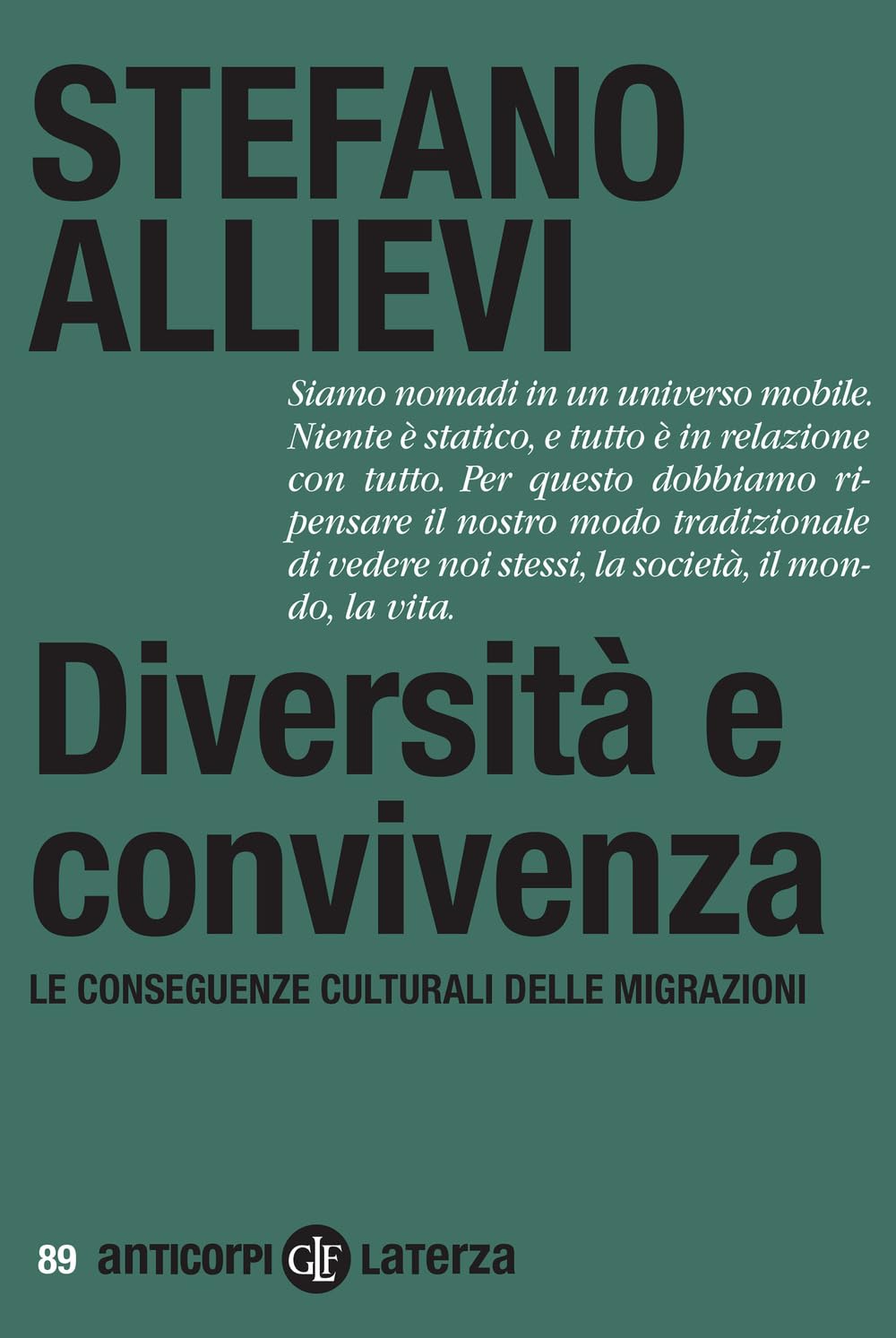 Diversità e convivenza. Le conseguenze culturali delle migrazioni Politics & History