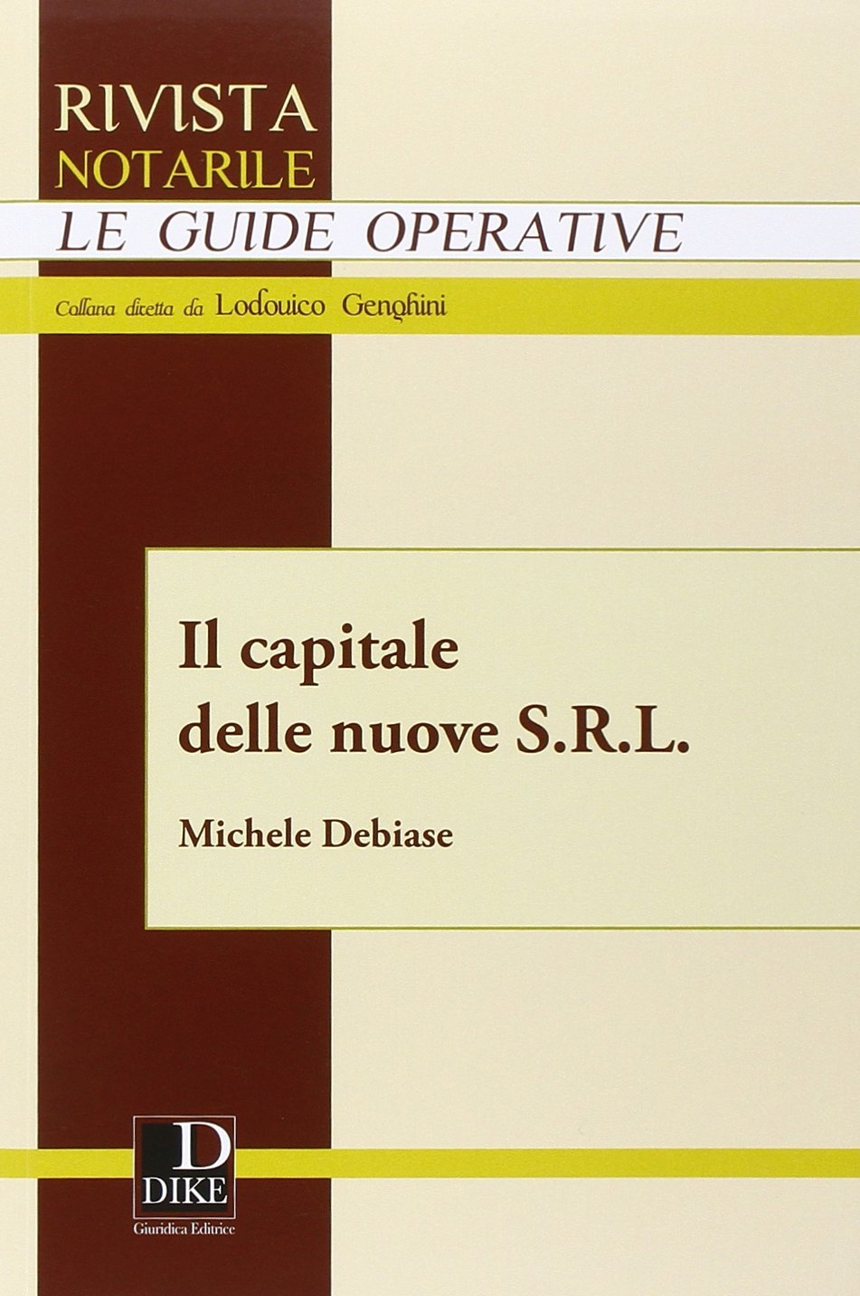 Il capitale delle nuove SRL book