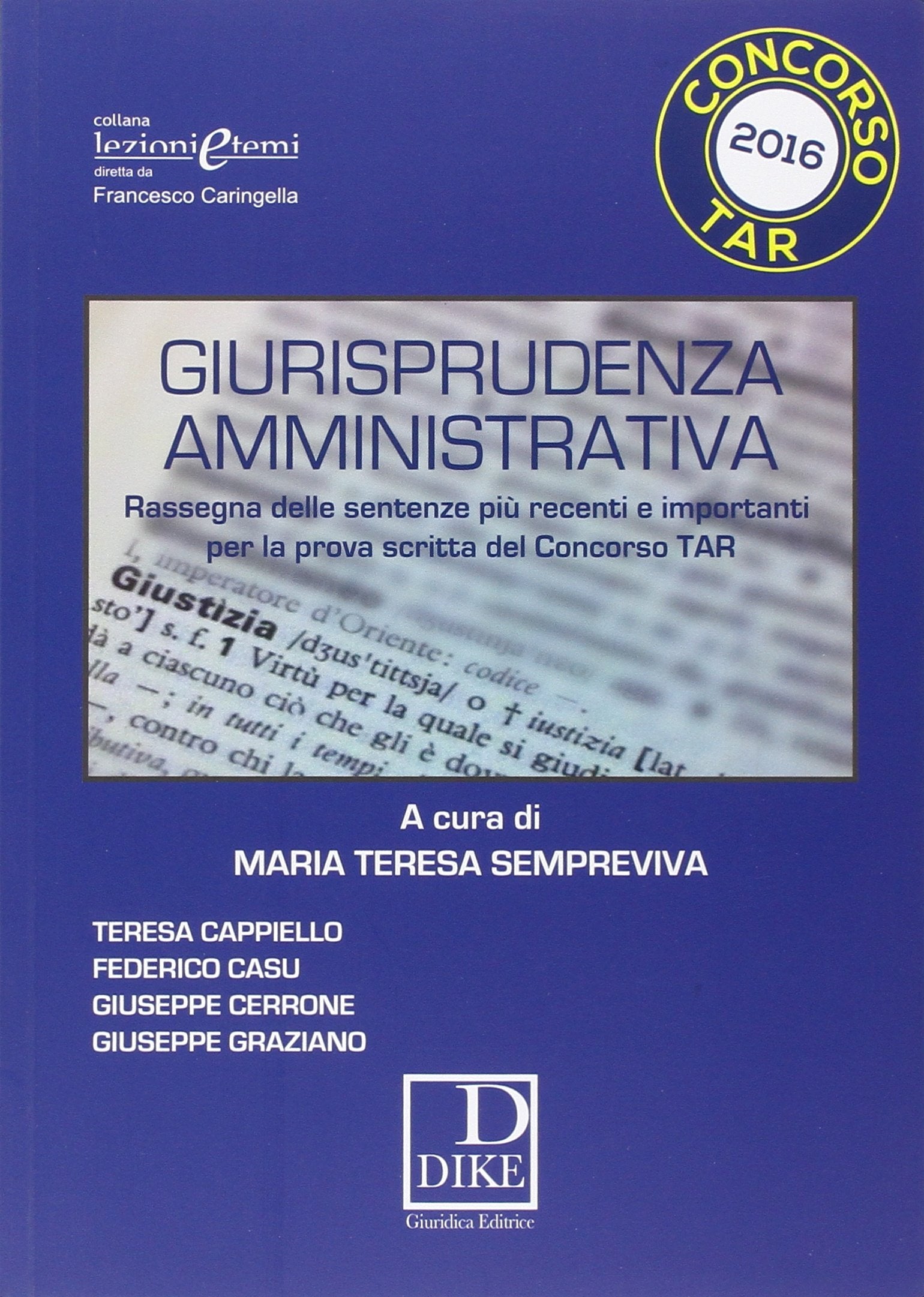 Giurisprudenza amministrativa book