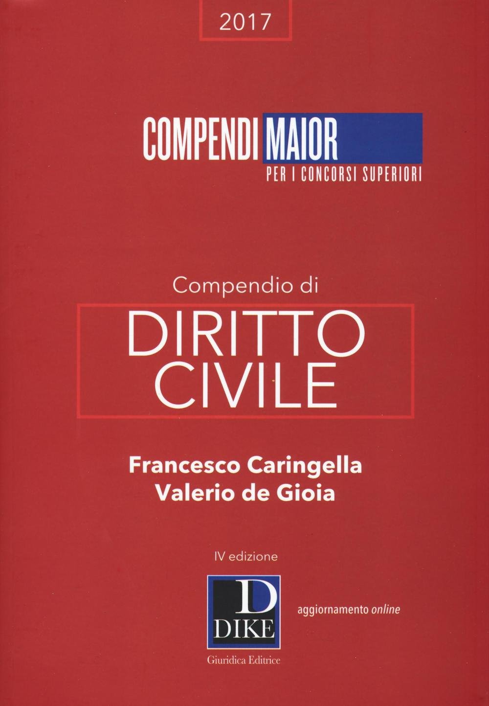 Compendio di diritto civile (Compendi Maior. Per i concorsi superiori) Law