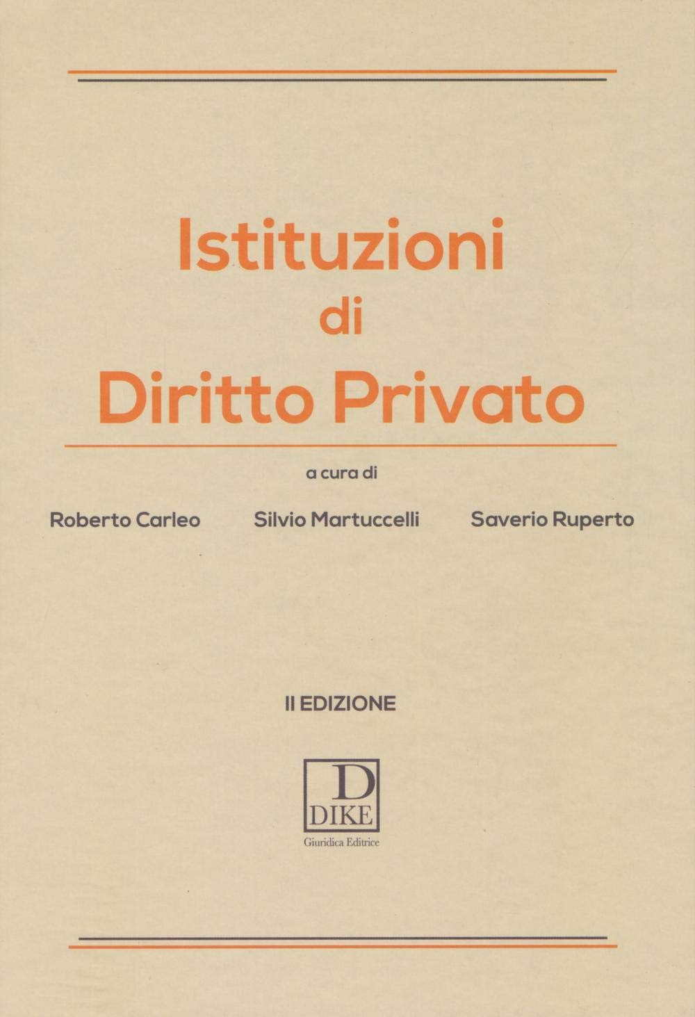 Istituzioni di diritto privato Law