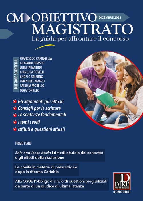 Obiettivo magistrato. La guida per affrontare il concorso. Dicembre (2021) (Vol. 9) book